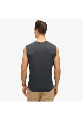Superdry Camiseta Manga Corta Para Hombre Biker Rock Relaxed Tank Superdry