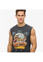 Superdry Camiseta Manga Corta Para Hombre Biker Rock Relaxed Tank Superdry de Superdry