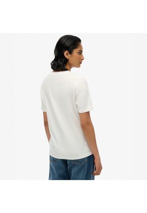 Superdry Camiseta Manga Corta Para Mujer Essential Logo Emb Tee Superdry