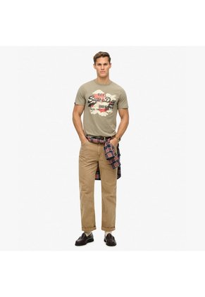 Superdry Camiseta Manga Corta Para Hombre Vl Tokyo Relaxed Tee Superdry