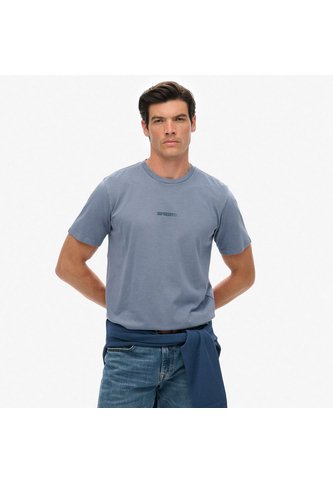 Superdry Camiseta Manga Corta Para Hombre Micro Logo Superdry Superdry