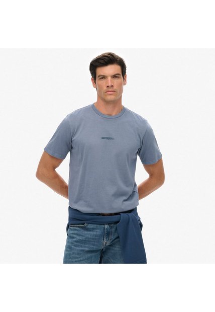 Superdry Camiseta Manga Corta Para Hombre Micro Logo Superdry