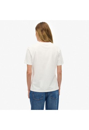 Superdry Camiseta Manga Corta Para Mujer Essential Logo Emb Tee Superdry