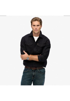 Superdry Camisa Manga Larga Para Hombre Merchant Ranch Superdry