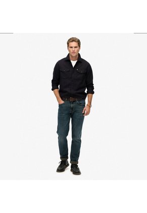 Superdry Camisa Manga Larga Para Hombre Merchant Ranch Superdry