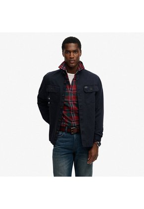 Superdry Camisa Manga Larga Para Hombre 2 Pocket Over Superdry