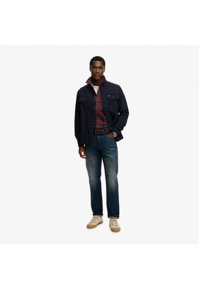 Superdry Camisa Manga Larga Para Hombre 2 Pocket Over Superdry