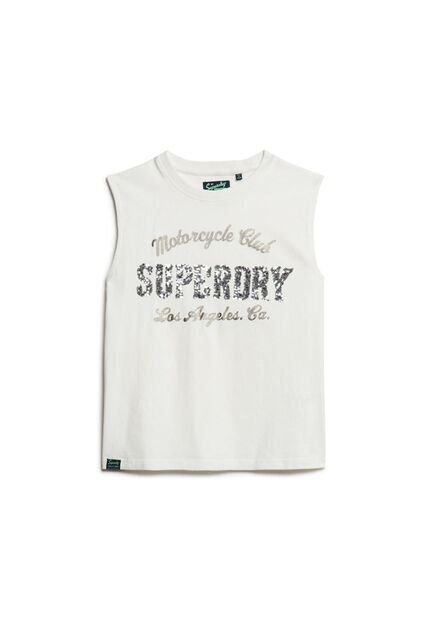 Superdry Camiseta Para Mujer Embellish Archive Fitted Tank Superdry