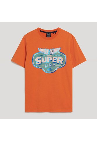 Superdry Camiseta Manga Corta Para Hombre Gasoline Workwear Tee Superdry Superdry