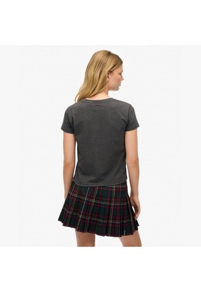 Superdry Camiseta Manga Corta Para Mujer Ath Graphic Fitted Tee Superdry