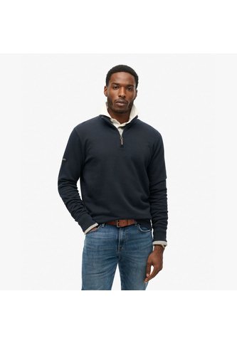 Superdry Buzo Cerrado Para Hombre Core Logo Henley Superdry Superdry