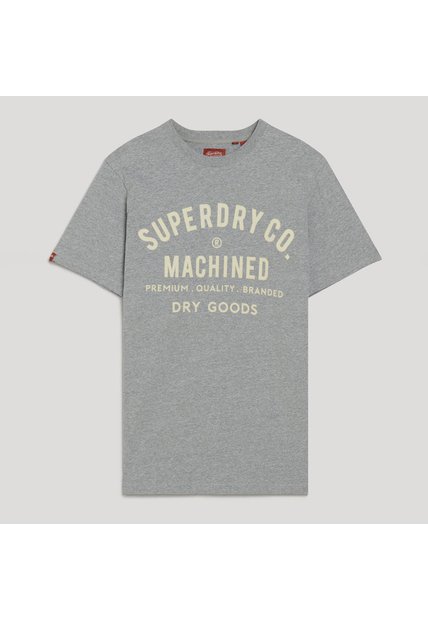 Superdry Camiseta Manga Corta Para Hombre Workwear Flock Graphic Superdry