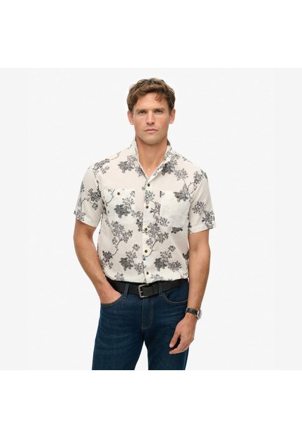Superdry Camisa Manga Corta Para Hombre  Beach Superdry