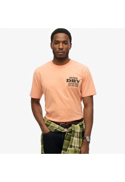 Superdry Camiseta Manga Corta Para Hombre Trade Tools Loose Tee Superdry