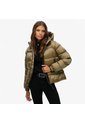 Superdry Chaqueta Para Mujer Hooded Luxe Sports Puffer Superdry de Superdry