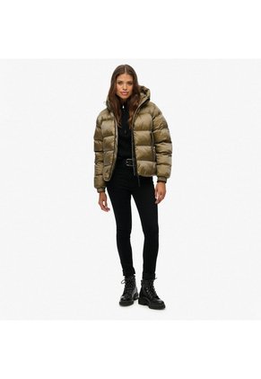 Superdry Chaqueta Para Mujer Hooded Luxe Sports Puffer Superdry