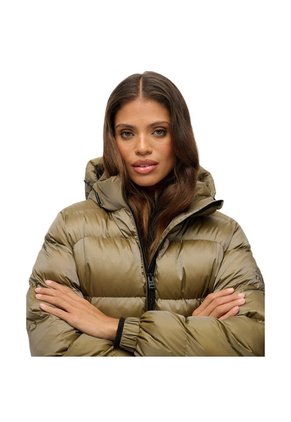 Superdry Chaqueta Para Mujer Hooded Luxe Sports Puffer Superdry