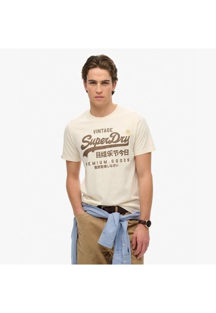 Superdry Camiseta Manga Corta Para Hombre Vl Workwear Relaxed Tee Superdry