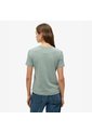 Superdry Camiseta Manga Corta Para Mujer Vl Rhinestone Slim Tee Superdry de Superdry