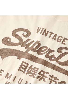 Superdry Camiseta Manga Corta Para Hombre Vl Workwear Relaxed Tee Superdry