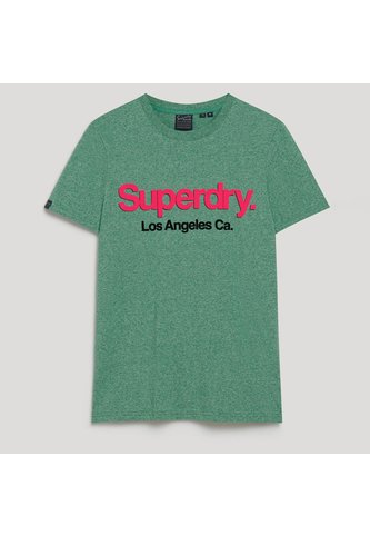 Superdry Camiseta Manga Corta Para Hombre Core Logo Classic Washed Tee Superdry Superdry