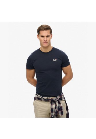 Superdry Camiseta Manga Corta Para Hombre Essential Contrast Emb Tee Superdry Superdry