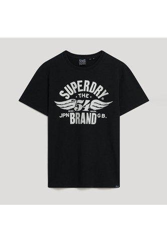 Superdry Camiseta Manga Corta Para Hombre Reworked Classics Graphic Tee Superdry Superdry