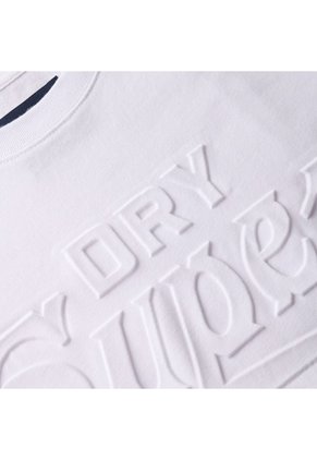 Superdry Camiseta Manga Corta Para Hombre Workwear Embossed Relaxed Tee Superdry