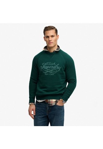 Superdry Buzo Cerrado Para Hombre Merchant Vintage Print Sweat Superdry Superdry