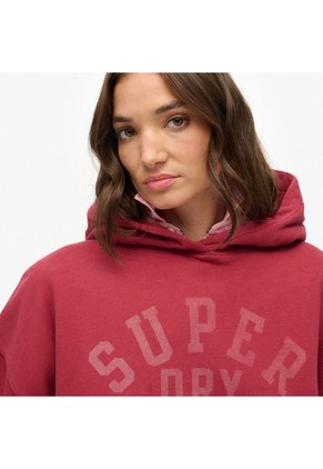 Superdry Buzo Cerrado Para Mujer Athletic Essentials Relax Hood Superdry