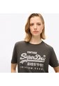 Superdry Camiseta Manga Corta Para Mujer Embellished Vl Graphic T Shirt Superdry de Superdry