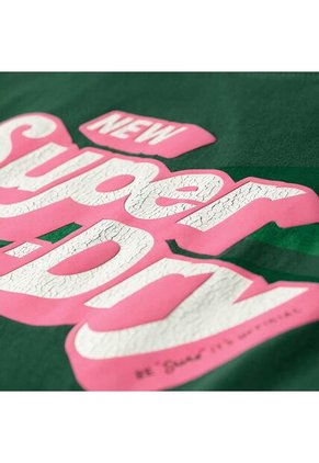 Superdry Camiseta Para Hombre Cooper 70'S Retro Logo Superdry