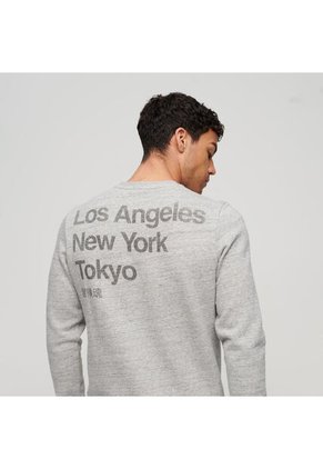 Superdry Buzo Cerrado Para Hombre Core City Loose Crew Superdry