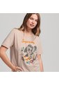 Superdry Camiseta Manga Corta Para Mujer Vintage Suka Graphic Superdry de Superdry