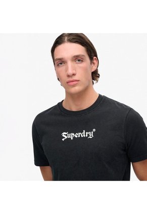 Superdry Camiseta Manga Corta Para Hombre Retro Rock Graphic Superdry