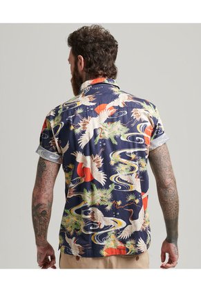 Superdry Camiseta Manga Corta Para Hombre Vintage Hawaiian Superdry