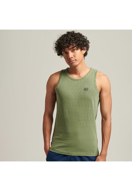 Superdry Camiseta Para Hombre Vintage Texture Tank Superdry
