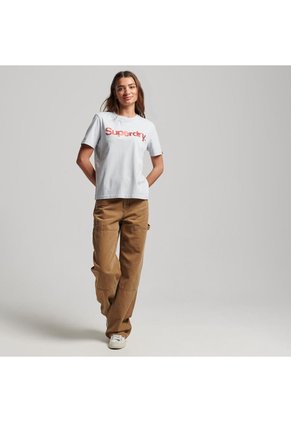 Superdry Camiseta Para Mujer Metallic Core Superdry