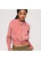 Superdry Buzo Abierto Para Mujer Velour Baseball Superdry de Superdry