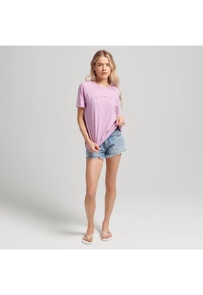 Superdry Camiseta Para Mujer Vintage Cooper Emboss Tee Superdry