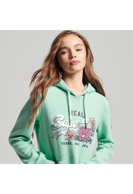 Superdry Buzo Cerrado Para Mujer Vintage Narrative Superdry