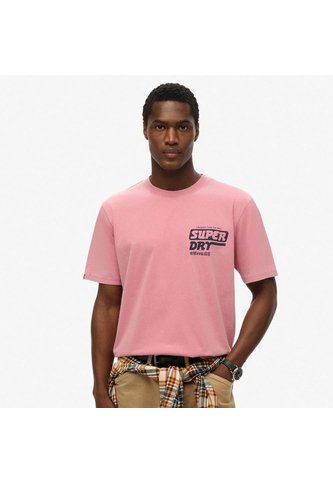Superdry Camiseta Manga Corta Para Hombre Trade Tools Loose Tee Superdry Superdry