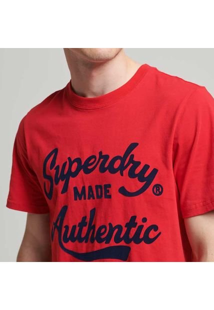 Superdry Camiseta Manga Corta Para Hombre Athletic Script Graphic Tee Superdry