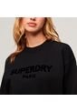 Superdry Buzo Cerrado Para Mujer Sport Luxe Loose Crew Sweat Superdry de Superdry