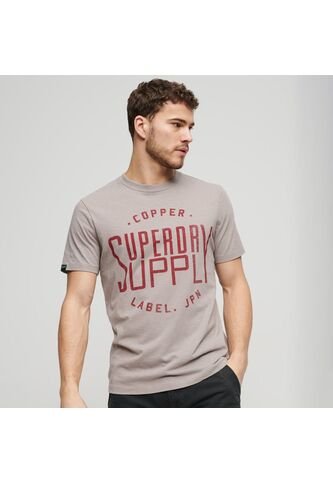Superdry Camiseta Para Hombre Copper Label Workwear Tee Superdry Superdry