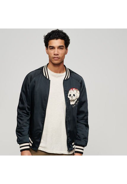 Superdry Chaqueta Casual Para Hombre Suikajan Embroidered Bomber Superdry