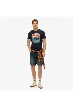 Superdry Camiseta Manga Corta Para Hombre Gasoline Graphic Relaxed Tee Superdry