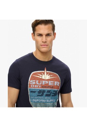 Superdry Camiseta Manga Corta Para Hombre Gasoline Graphic Relaxed Tee Superdry