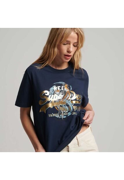 Superdry Camiseta Para Mujer Japanese Graphic Superdry