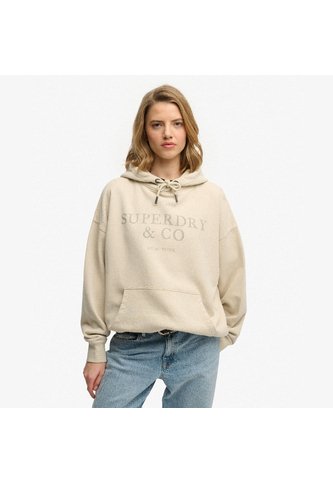 Superdry Buzo Cerrado Para Mujer Luxe Casual Relaxed Hood Superdry Superdry